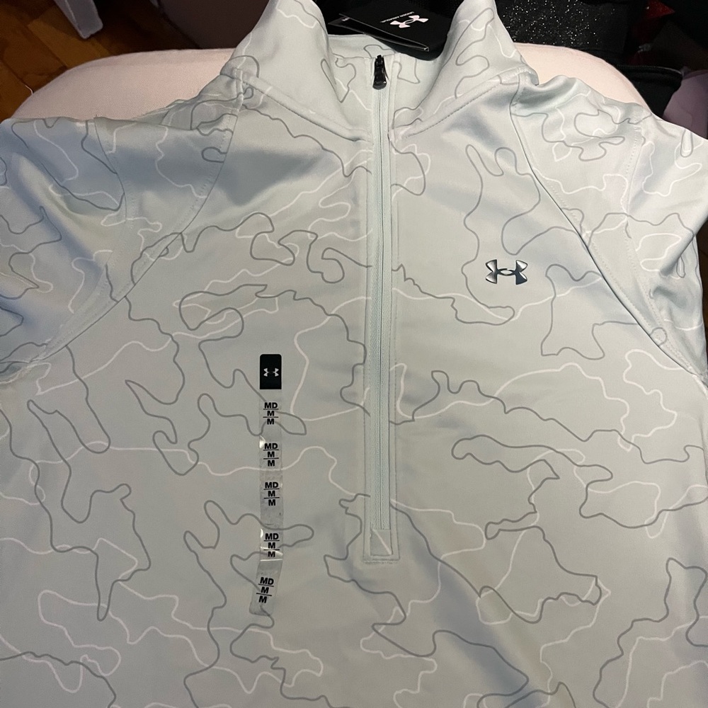 Teal Under Armour Quarter Zip
